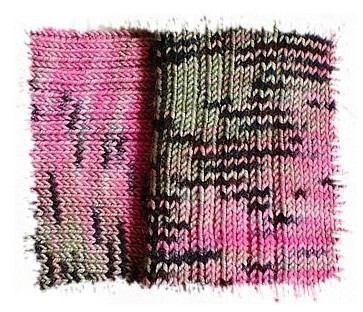 Jitterbug Pink Tweed Ausschnitt I